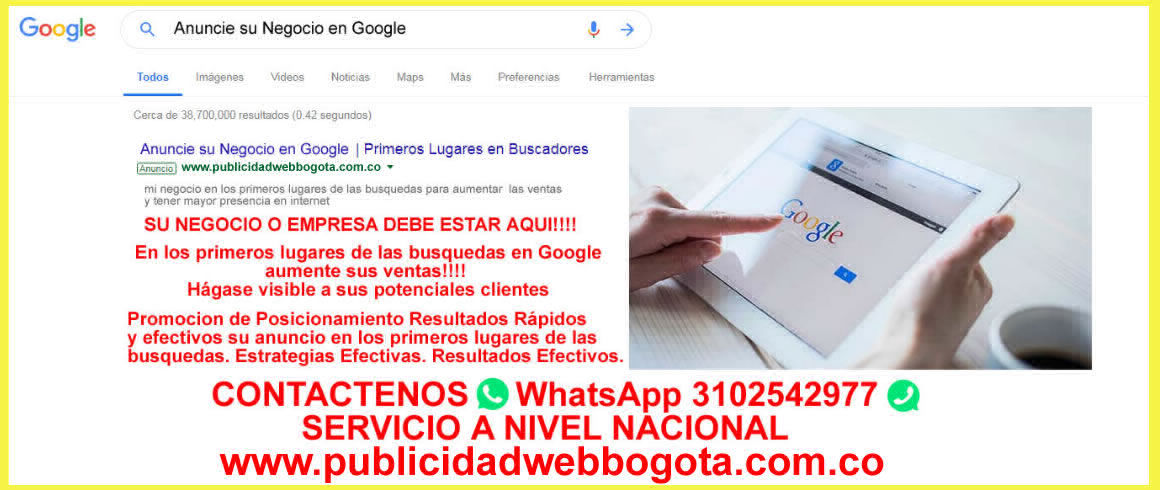 Posicionamiento de Paginas Web